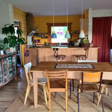 Cosy Bright Wooden House In Ariege Mountains *